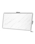 Pearl White – PVC Marble Effect Panel (120 x 60 cm | 3mm)