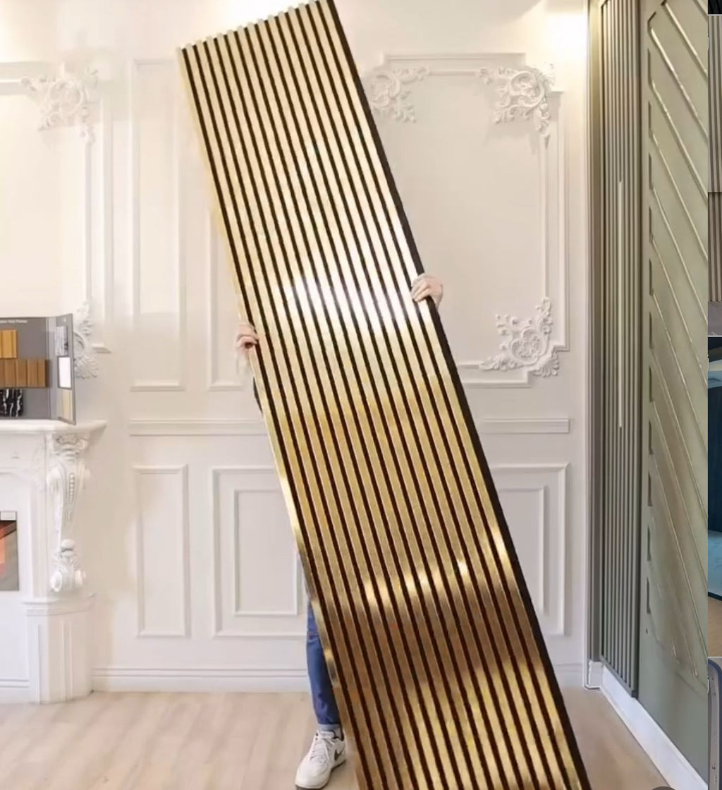 Golden Oak Wall Panel (240 x 60 cm)