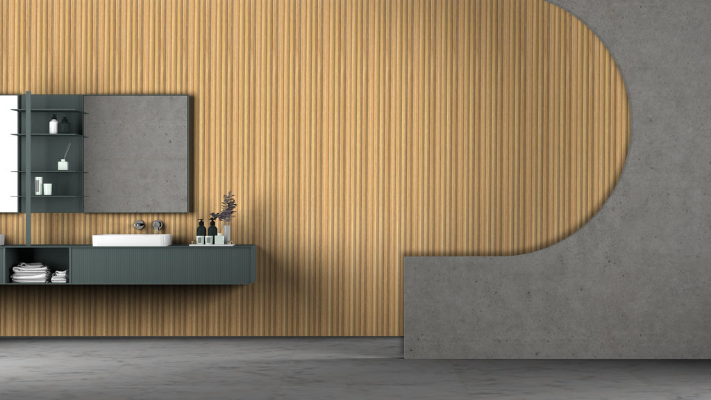 Lamin Oak Waterproof Panel (290 x 16.8 cm)