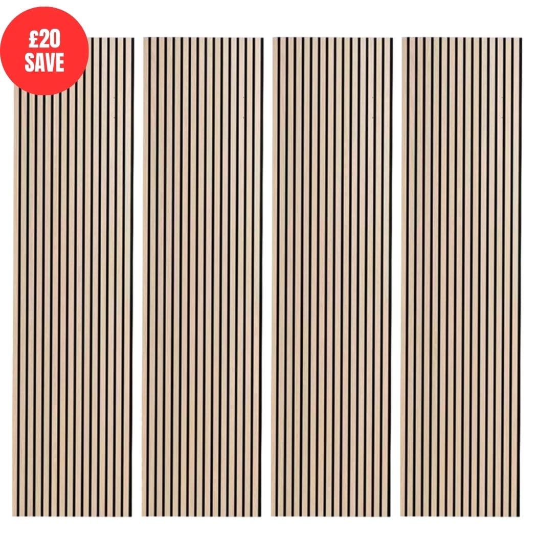 Arden Oak Acoustic Wall Panel (240 x 60 cm)