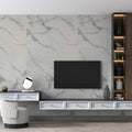 Carrara Marble Effect Wall Panel (244 x 122 cm)