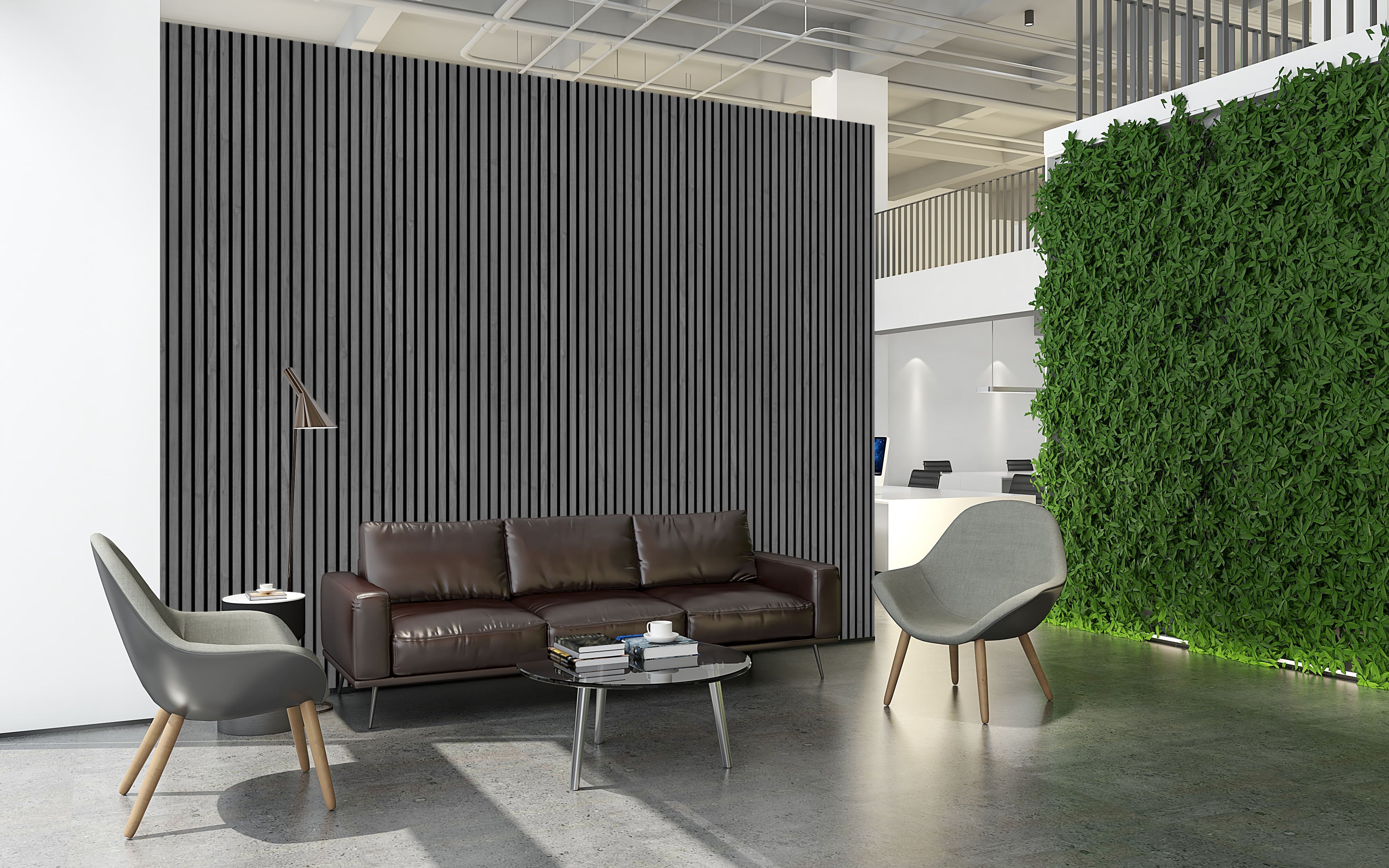 Smoke Grey Wall Panel (240 x 60 cm)