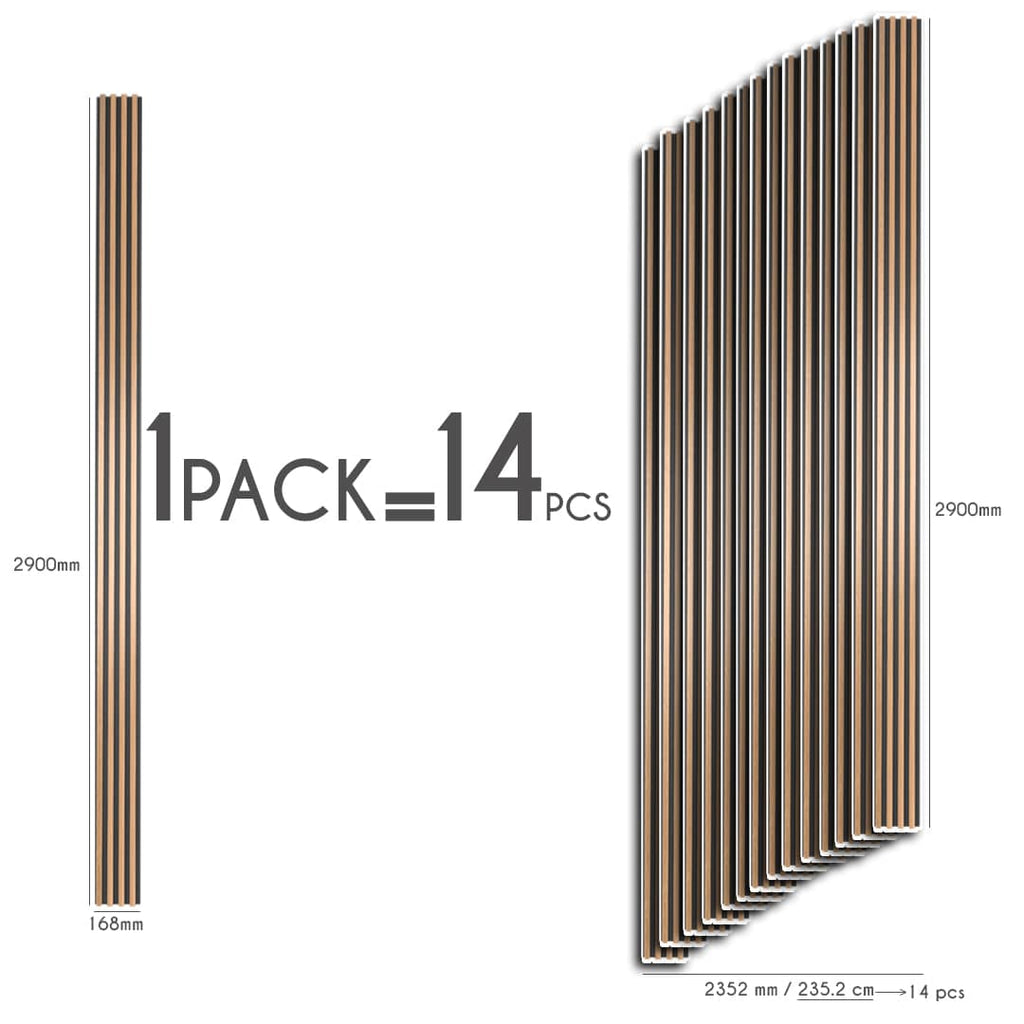 Forest Oak Waterproof Panel (290 x 16.8 cm)