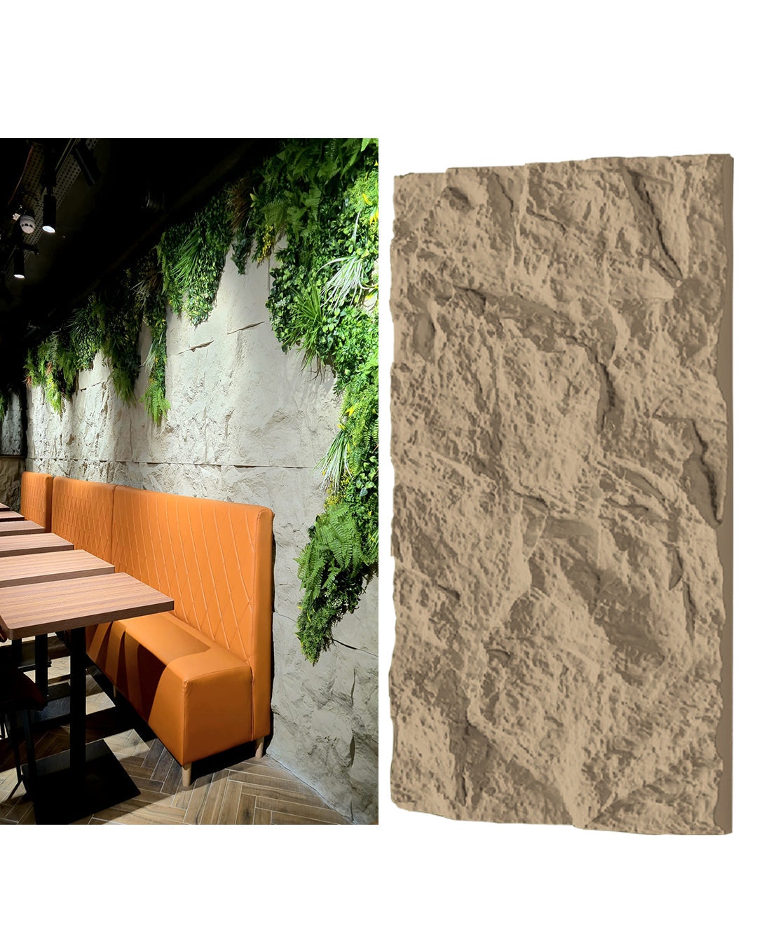 North Stone Rock Effect Wall Panels 120x60cm