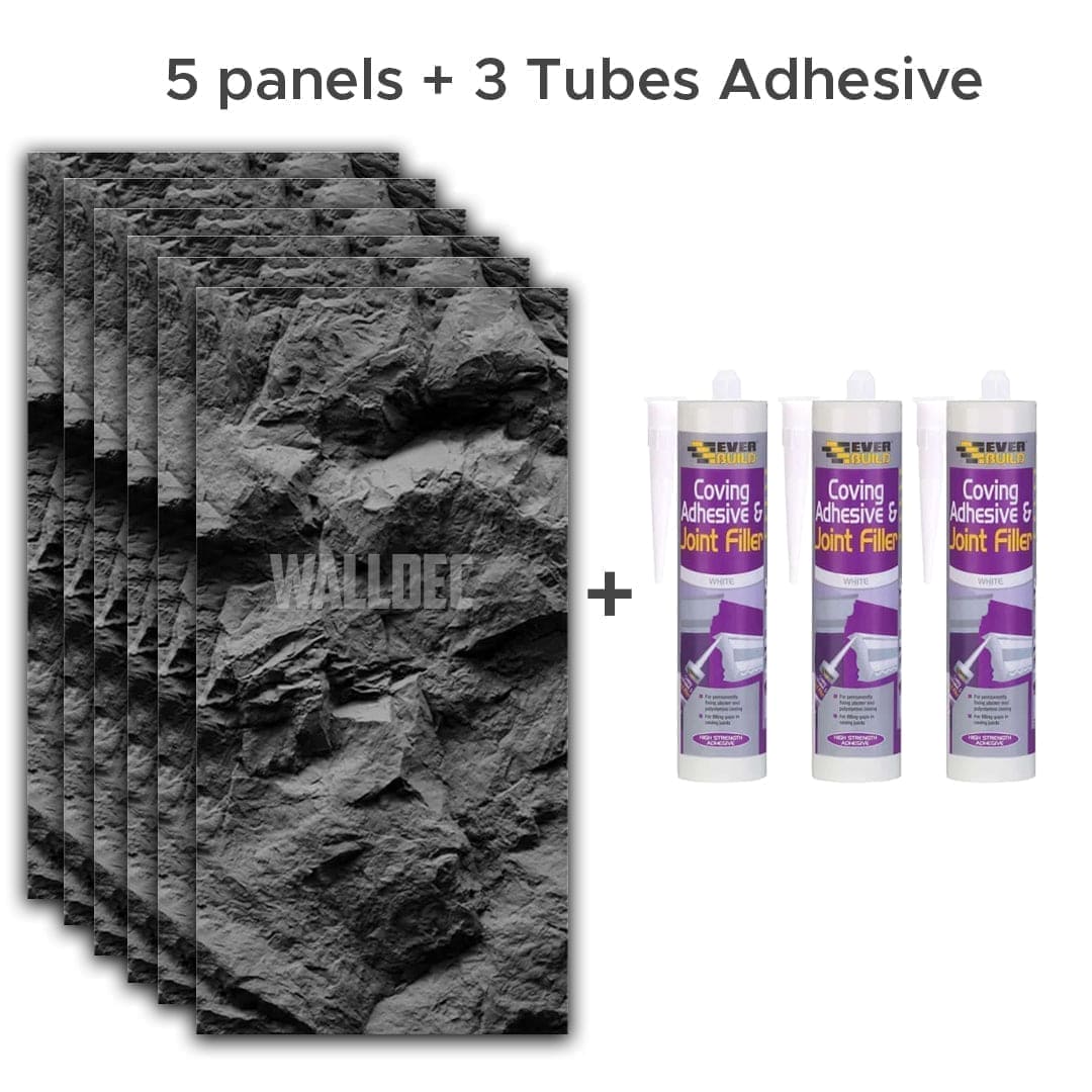 Slim RockStar Stone Effect Wall Panels 120x60cm