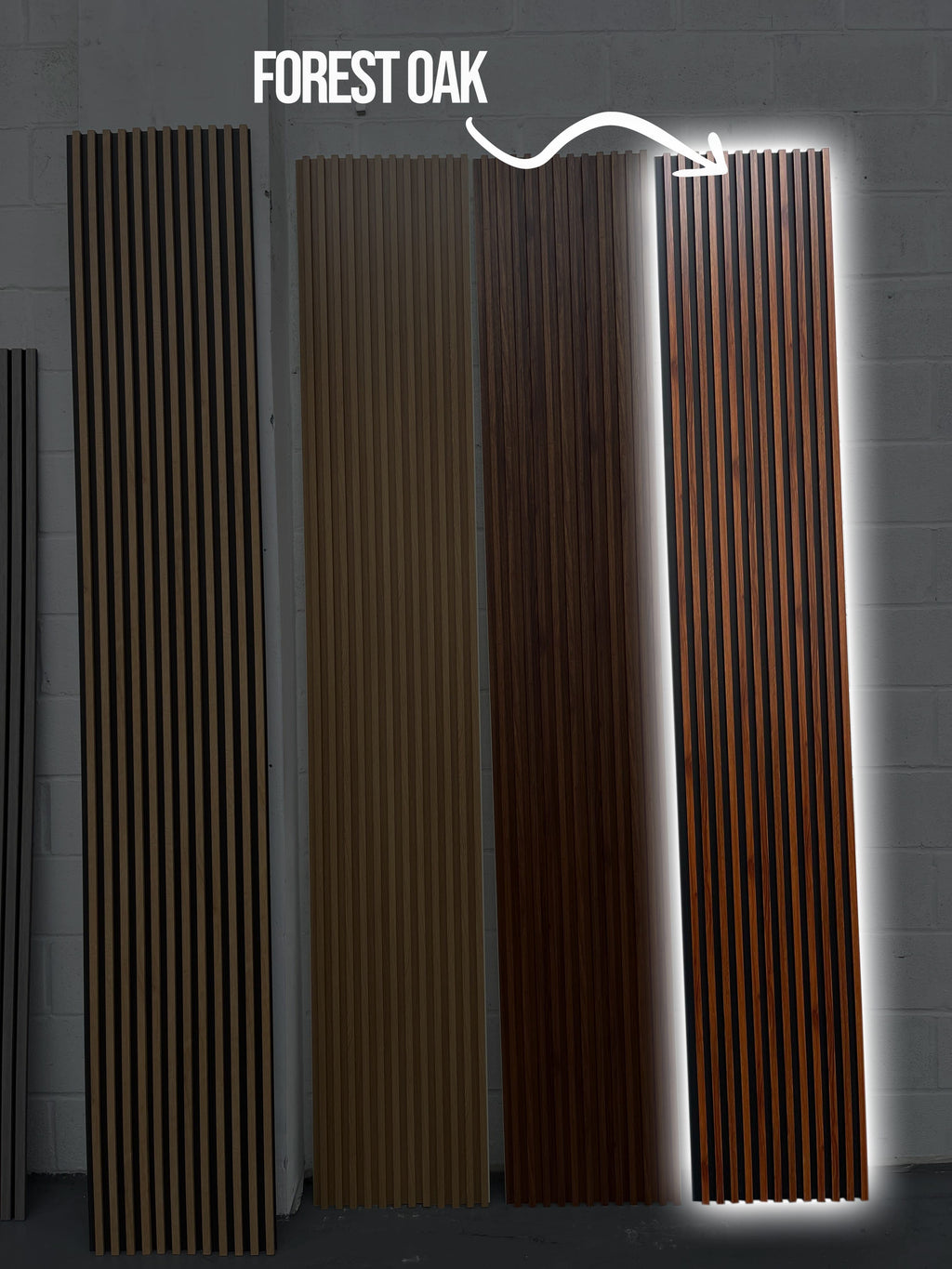 Forest Oak Waterproof Panel (290 x 16.8 cm)