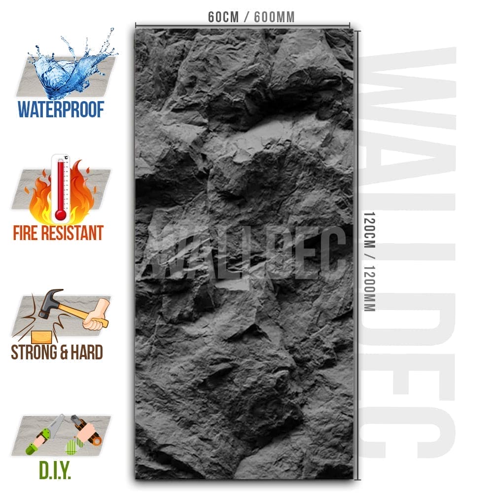 RockStar Stone Effect Wall Panels 120x60cm