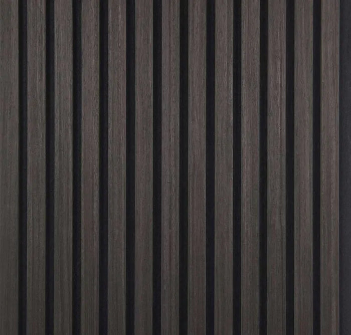 DeluraHome - Walnut Acoustic Wall Panel (2.7 m x 1.10 m)